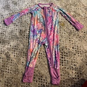 ✨EUC 3-6 Month Starry Zippie✨